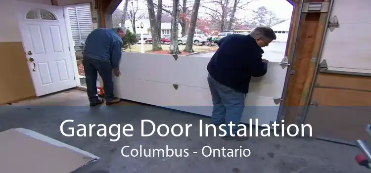 Garage Door Installation Columbus - Ontario