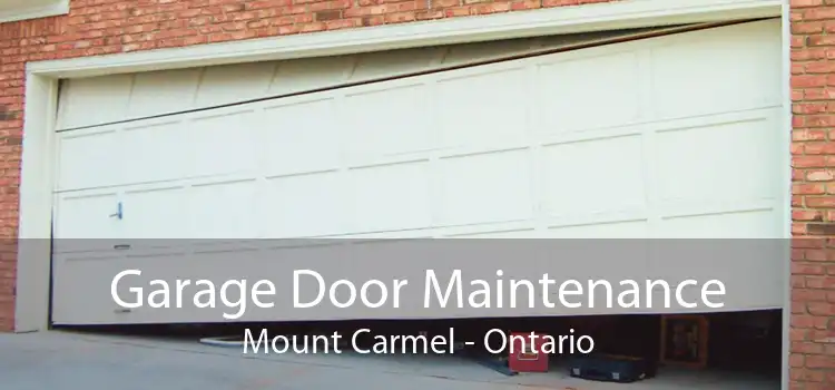 Garage Door Maintenance Mount Carmel - Ontario
