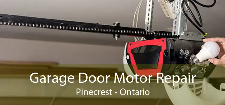 Garage Door Motor Repair Pinecrest - Ontario