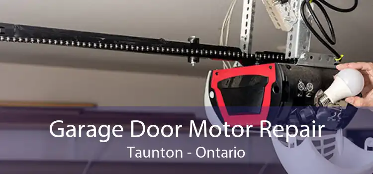 Garage Door Motor Repair Taunton - Ontario