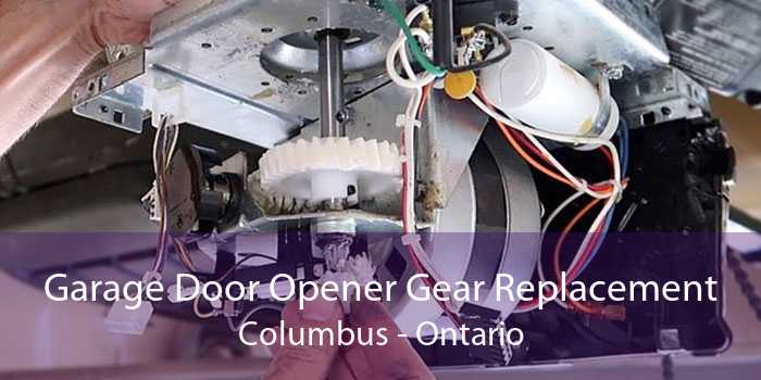 Garage Door Opener Gear Replacement Columbus - Ontario