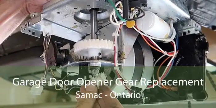 Garage Door Opener Gear Replacement Samac - Ontario
