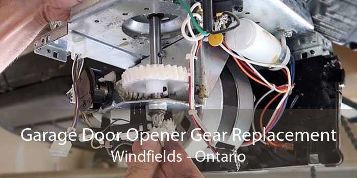 Garage Door Opener Gear Replacement Windfields - Ontario