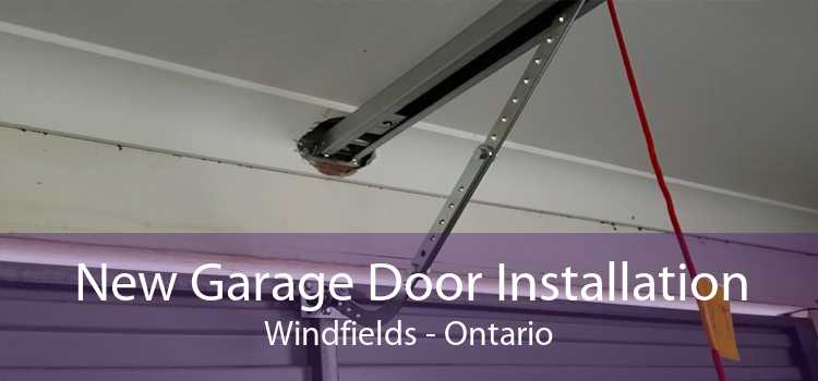 New Garage Door Installation Windfields - Ontario