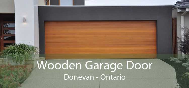 Wooden Garage Door Donevan - Ontario