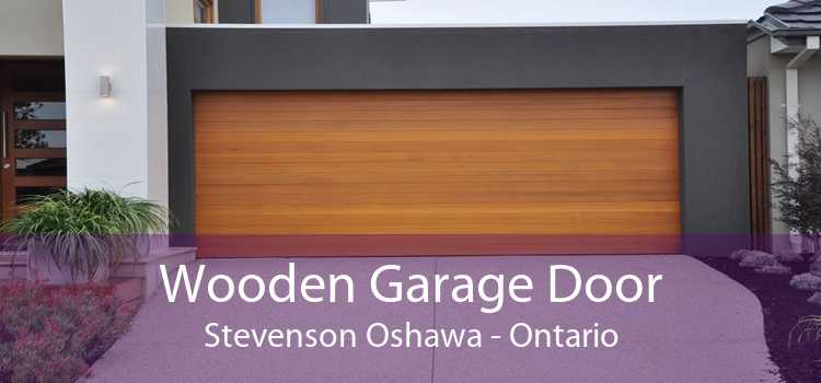 Wooden Garage Door Stevenson Oshawa - Ontario